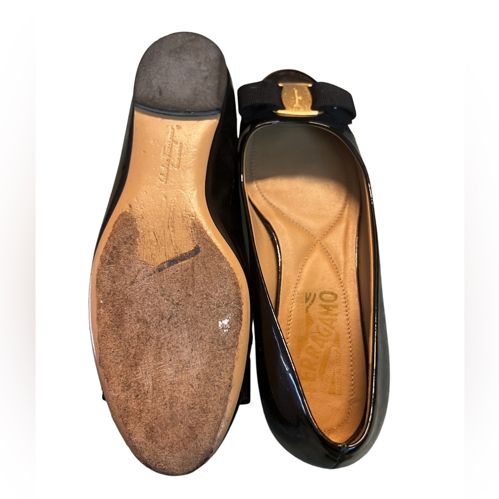 Salvatore Ferragamo -flat dress shoes size 5 - Picture 3 of 5